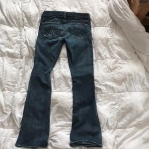 7 for all mankind boot cut jeans